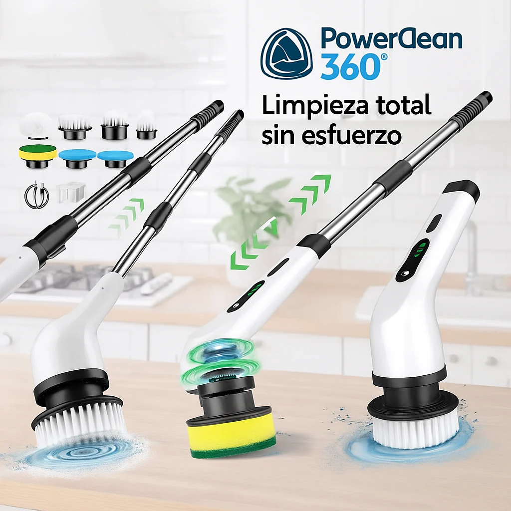 OFERTA RELÁMPAGO - CEPILLO DE LIMPIEZA 9 EN 1 🔥
